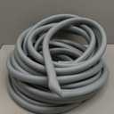 Flexzilla Colors Garden Hose 5/8 in. x 50 ft., Lightweight All-Weather Water Hose, Durable and Flexible, Leak-Free Connections, Slate Gray