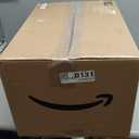 Amazon Basics No-Mess Hooded Enclosed Cat Litter Box with Odor Control and Swinging Door, Standard, 21" x 16" x 15", Multicolor