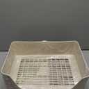 Large Rabbit Litter Box Bunny Litter Box, Potty Training for Rabbits Litter Pan with Drawer, Rabbit Bedding Toilet for Adult Guinea Pig, Ferret, Bunny and Other Animals (Brown)