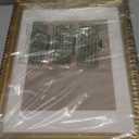 Gold 11x14 Picture Frame Vintage Wood Baroque Design for Wall Hanging, Antique Ornate Photo Frame Fits 8x10 with Mat for Wall Art and Prints