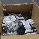 Brizled Snow Flocked Smart Christmas Tree, 22.8in Mini Christmas Tree with 100 LED RGB Lights, App/Voice Control 159+ Scenes Tabletop Xmas Tree USB C Small Tree Work with PD Power for Fireplace Desk (White)