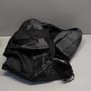 Flying Banner car seat Covers Quality Carbon Fiber Air Mesh Fabric Sport Low High Back Bucket Back Pocket Arm Rest (2 Fronts - Low Bucket, Gray)