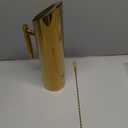 Generic Soluna HM Stainless Steel Chrome Gold Pitcher with Handle, PT-CR-4CU-GLD-2