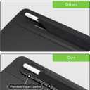 Stylus Holder for Apple Pencil 1st & 2nd, USB-C, Pro, and Slim Stylus  Rip-Resistant Elastic Sleeve, Microfiber Base, and 3M Adhesive for Attaching to iPad & Tablet Cases, Black