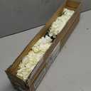 Elements Hydrangea Artificial Flower Stem, Fake Flowers for Home Decoration, Set of 6, White