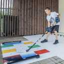 Hockey Revolution My Passer One Timer - Lightweight Passing Trainer - Durable Puck Rebounder Equipment for Passing, Shooting, One Timers - Length 24 inch, Puck Control