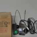 Uniflasy Fire Pit Igniter Push Button Ignition Kit with 2 Outlet and Ground Wire for Fire Pit Gas Burner System AA Battery