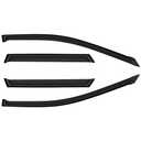 Window Visors Rain Guards Compatible with 2003-2007 for Nissan for Murano Outside Mount Window Wind Deflectors 4pcs