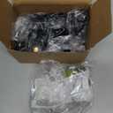 3Pack Gutter Mount for Blink Outdoor 4 (4th Gen) / (3rd Gen), with Outlet Wall Mount for Blink Sync Module 2, Perfect Vision for Your Surveillance Camera - Black