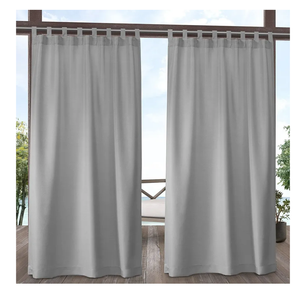 Curtain Panel Pair, 38" x 78", Cloud Grey
