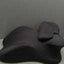 SheRest Adjustable Headrest Reading Pillow for Bed Adults - Memory Foam Back Support Wedge for Acid Reflux, Snoring & Legs, Dark Gray (22.8"x15"x9")