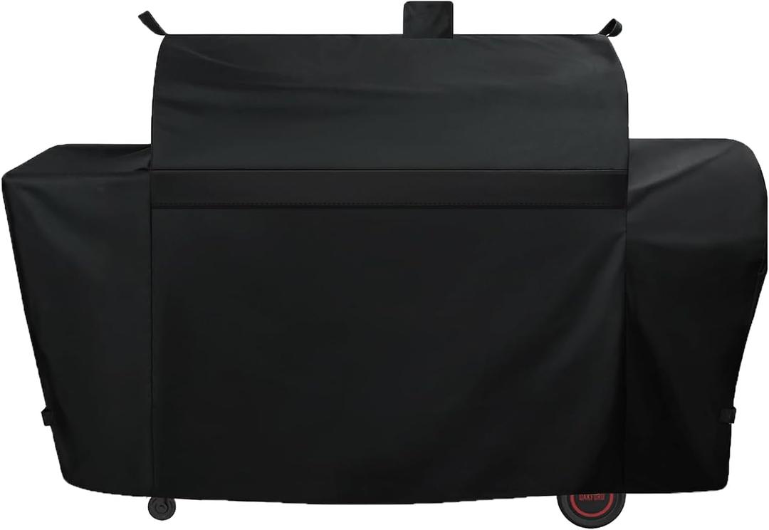 Heavy Duty Grill Cover for Nexgrill Oakford 1150 Pro 3-Burner Propane Gas and Offset Charcoal Smoker Combo Grill, Outdoor Waterproof Replacement for Nexgrill 810-0072 Cover (76"L x 26"W x 46"H)