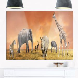 Design Art MT13050-28-12 Metal Wall Art 28x12