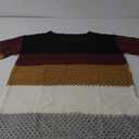 Womens Summer Crochet Swimsuit Coverup Long Sleeve Crewneck M No Brand