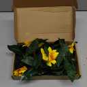 Artificial Sunflower Bouquet, Fake Silk Sunflower Flowers, Realistic Silk Sunflowers for Home Hotel DIY Craft Wedding Party Decoration Indoor and Outdoor Decor