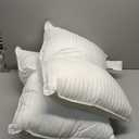 Beckham Hotel Collection Bed Pillows Standard/Queen Size Set of 2 - Original Down Alternative Pillow for Sleeping - Bedding for Back, Stomach or Side Sleepers (White)
