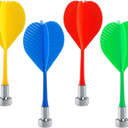 Magnetic Darts, Replacement Plastic Dart Game Safety Darts