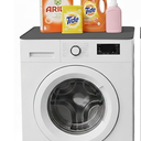 Washer and Dryer Protector Mat, 23.6“ x 19.7" - 1 PC Heavy Duty Non Slip Waterproof – Washer Dryer Countertop for Laundry Room Organization, Under Refrigerator Mini Fridge Silicone Mat