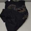 Appalachian Trail Hiking Map, Outdoor Adventure Trailing Sweatshirt S Black
