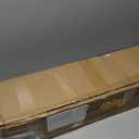 Set of 2 Sparkling Christmas or Wedding Garlands with Artificial Poinsettia Flowers - 5 Foot X 2, 10 Total!! (Multi-Pink Velvet)