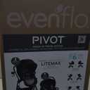 Evenflo Pivot Modular Travel System with LiteMax Infant Car Seat (Casual Gray)