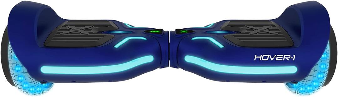 Hover-1 H1-100 Electric Hoverboard Scooter with Infinity LED Wheel Lights (Blue)