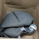 Exclusivo Mezcla Ultrasonic Reversible Full Queen Quilt Bedding Set with Pillow Shams, Lightweight Quilts Queen Size, Soft Bedspreads Bed Coverlets for All Seasons - (Grey, 90"x96")