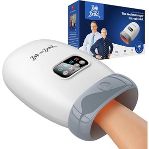 BOB AND BRAD Hand Massager with Heat and Compression, FSA-HSA Eligible, H60 Cordless Hand Massager for Arthritis and Carpal Tunnel, Pain Relief Heated Wrist Finger Massage, 5 Intensity Settings