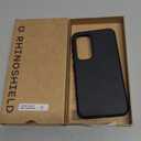 RhinoShield Case Compatible with [Galaxy S23] | SolidSuit - Shock Absorbent Slim Design Protective Cover with Premium Matte Finish 3.5M / 11ft Drop Protection - Classic Black