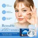 LASHVIEW Magnetic Eyelashes with Applicator Upgrade Soft Magnetic Eyelashes Natural Look Reusable No Glue or Eyeliner Needed Easy to Wear and Remove (RC24)