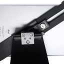 Desktop Anti-Theft Security Kiosk POS Stand Holder Enclosure with Lock & Key, Compatible with iPad air, iPad mini, Galaxy Tab, Note 10.1, 7-10 inch Tablets, Flip & Rotate Design, Black