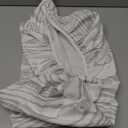 White Wood Texture Background Square Outdoor Fitted Tablecloth, Easy to Wipe Waterproof with Elastic Edge Table Cover, for Weddings, Banquets, Suit for 24"x24" Square Table, Style 454