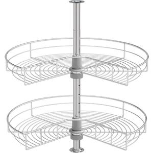 24" Corner Cabinet Lazy Susan,33Lbs Load Capacity for Organization