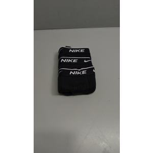 Nike Mens 3PK Dri-Fit Boxer Briefs (Medium, Black/Grey/Black)