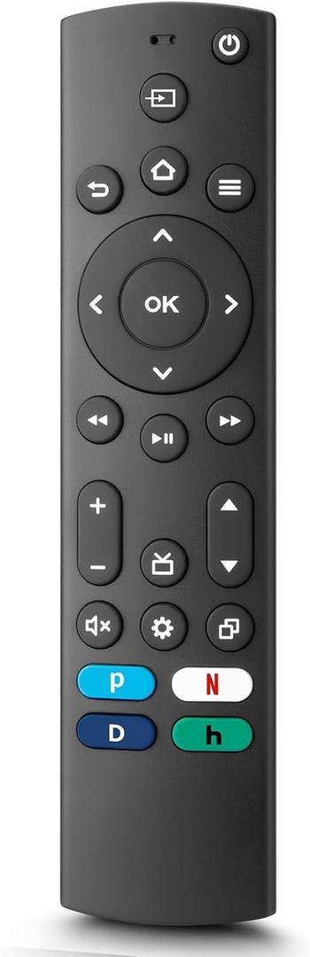 Replacement Remote Compatible with All Insignia-Toshiba-Pioneer-Smart-TVs (Universal TV Remote)