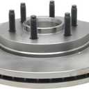 ACDelco Silver 18A1623A (19261771) Non-Coated Front Disc Brake Rotor and Hub Assembly