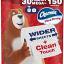 Charmin Ultra Strong Clean Touch Toilet Paper, 10 Family Mega Rolls = 50 Regular Rolls 