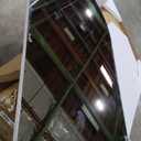 Hasipu 67" x 40" Arched Rolling Home Gym Mirror with Wheels, 360 Swivel Body Mirror with HD Tempered Glass, Large Floor Mirror for Yoga Room, Dance Studio, Bedroom & Home Gym (White)