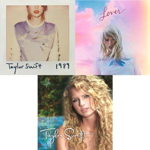 Taylor Swift Music Bundle: Taylor Swift / 1989 / Lover (Audio CD)