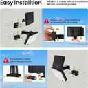 Solar Flood Lights Outdoor, 294 LED Motion Sensor Outdoor Lights, IP67 Waterproof Solar Flood Light for Outside, 3000LM Angle Adjustable Security Spot Lights for Porch Patio Yard Garage, 2 Pack 7500K (Cool White)