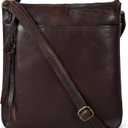 Leather Crossbody Bags for Women - Ladies Sling Handbags - Medium Cross body Purses Handbags - Purses For Women
