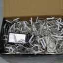 65 FT 640 LED Christmas Lights Outdoor Decorations Clear Wire String Lights Plug in 120 Drops 8 Modes Memory Timer Connectable Curtain Fairy Lights Waterproof for Holiday Wedding Party-Multicolored