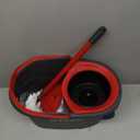 O-Cedar EasyWring Microfiber Spin Mop, Bucket Floor Cleaning System, Red, Gray, Standard