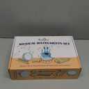 MINIARTIS Toddler Musical Instruments - Montessori Wooden Musical Toys for Toddlers 1-3 | Modern Boho Baby Drum Set with Neutral Colors Percussion Instruments | Kids Preschool Educational