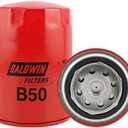 Baldwin Spin-On,5/8" Thread,5-3/8" L