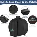 EASTROCK 14"x6.5" Snare Drum Bag, Lightweight Padded Tom Drum Case, 1pc 14*6.5"