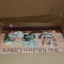 Country Kitchen Food Still Life Canvas Wall art Vintage Rustic Farmhouse This Kitchen Offers Food Love and Joy Painting Picture Wall Decor Poster Print Artwork for Dining Room Home Decoration (24"L x 16"W)