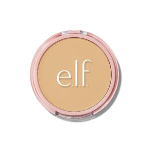 e.l.f. Halo Glow Powder Filter, Ultra-fine Finishing Powder, Smooths The Look of Pores & Fine Lines, Creates A Soft-Focus Glow, Vegan & Cruelty-Free, Light Warm (0.35 Ounce (Pack of 1))