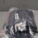 Silkfly 3 Set Girls Thermal Underwear Soft Winter Thermal Top and Bottom with Fleece Lined Base Layer for Girls (X-Small, Black, Gray, Pink)