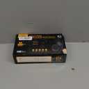 TitanFlex Heavy Duty Black Nitrile Gloves, 6 Mil, Fully Textured, Mechanic Disposable Gloves, Latex Free, Powder Free M